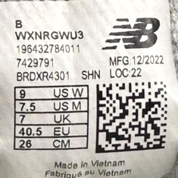 New Balance Shoes Womens Size 9 Gray Dynasoft Nergize Slip On Athletic WXNRGWU3 - Picture 10 of 10